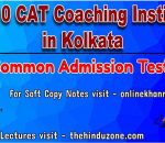 Top CAT Coaching in Kolkata