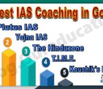 Best IAS Coaching Institutes in Goa