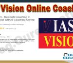 IAS Vision Online Coaching Institute