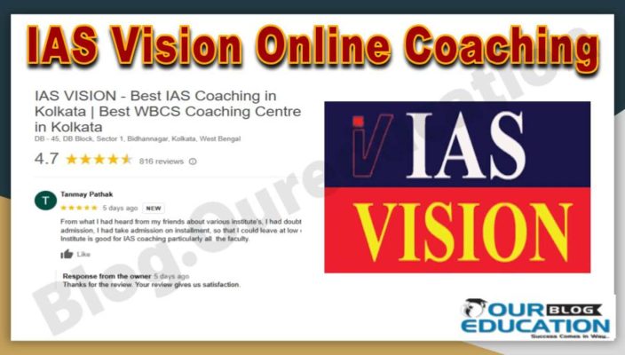 IAS Vision Online Coaching Institute