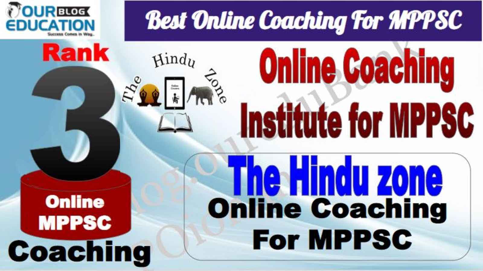 Rank 3 Best Online Coaching For MPPSC