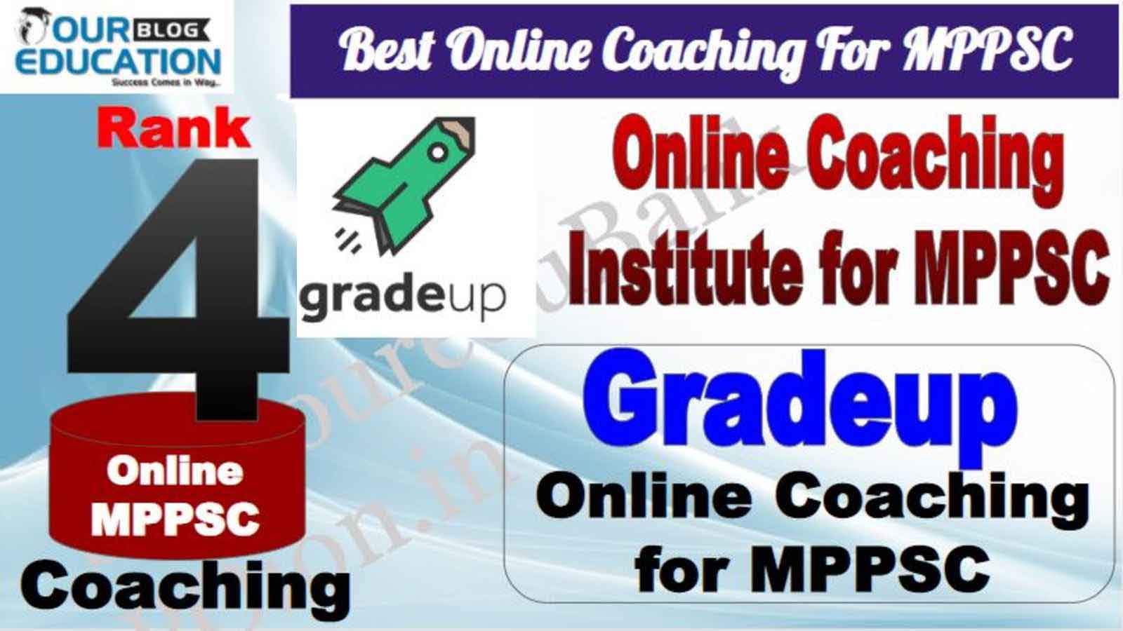 Rank 4 Best Online Coaching For MPPSC