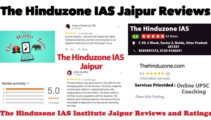 The Hindu Zone IAS Jaipur Reviews