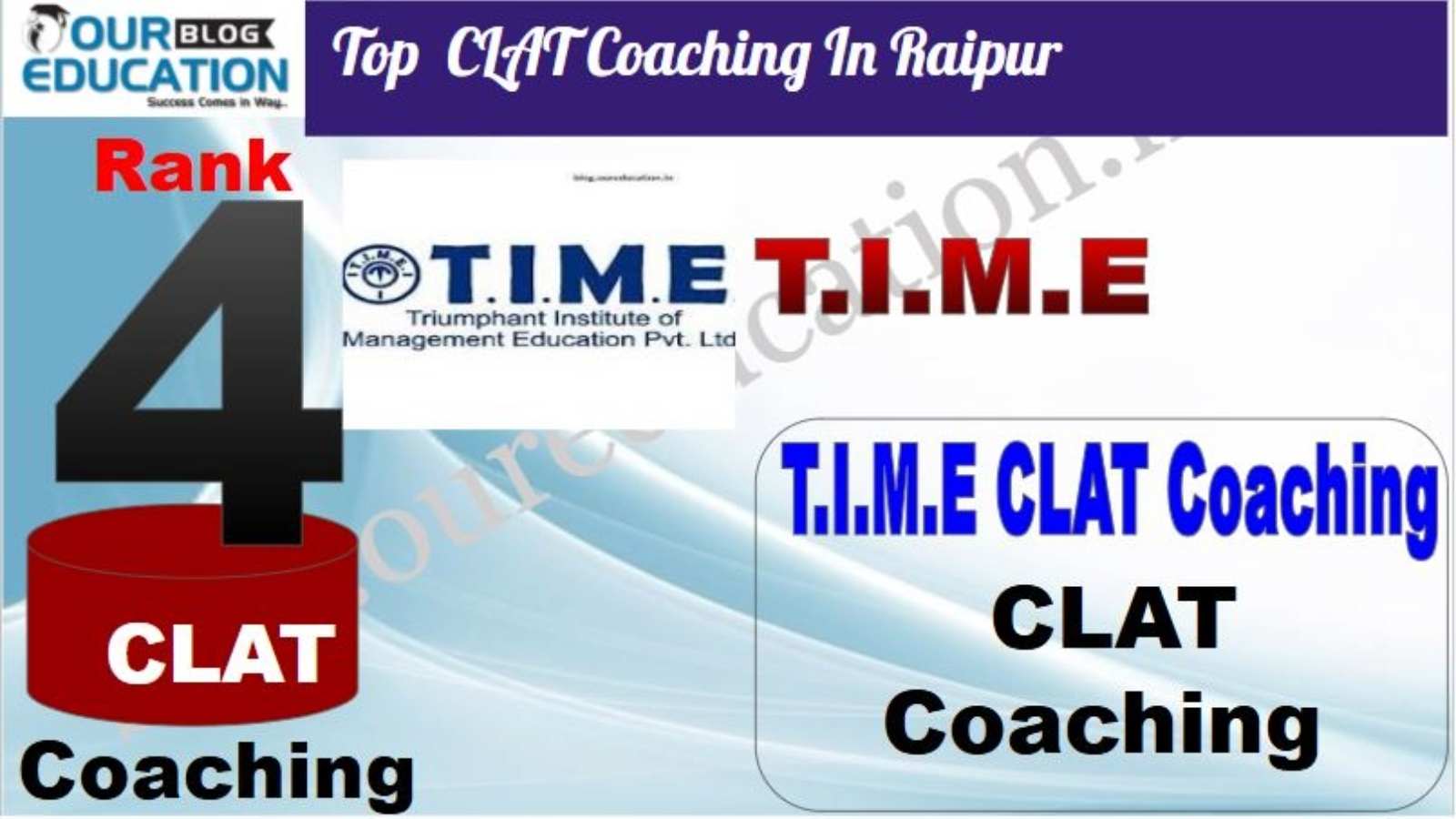 T.I.M.E CLAT Coaching in Raipur