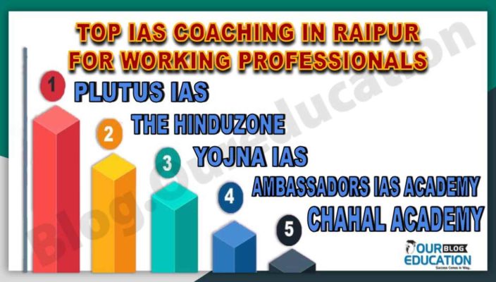 TOP IAS COACHING INSTITUTE IN RAIPUR FOR WORKING PROFESSIONALS