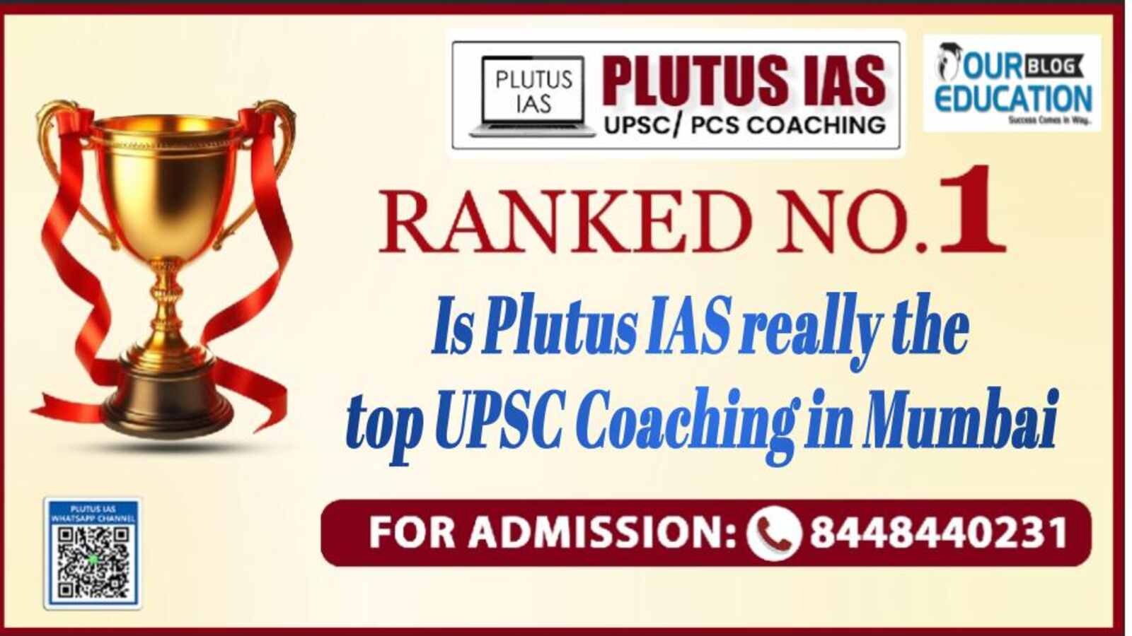 Is Plutus IAS really the top UPSC Coaching in Mumbai