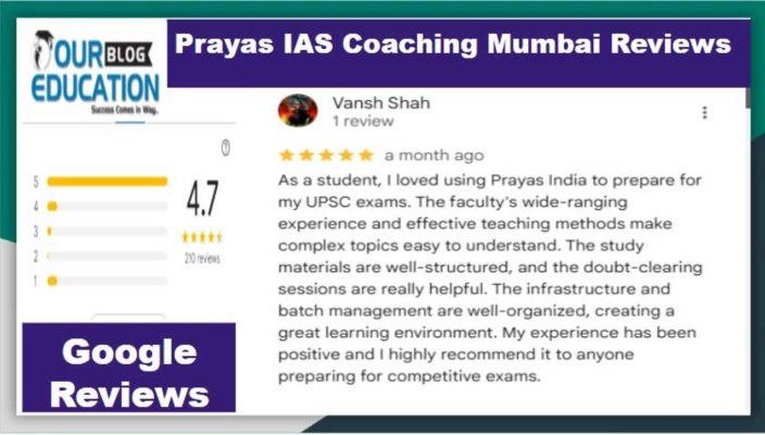 Prayas Academy Mumbai reviews