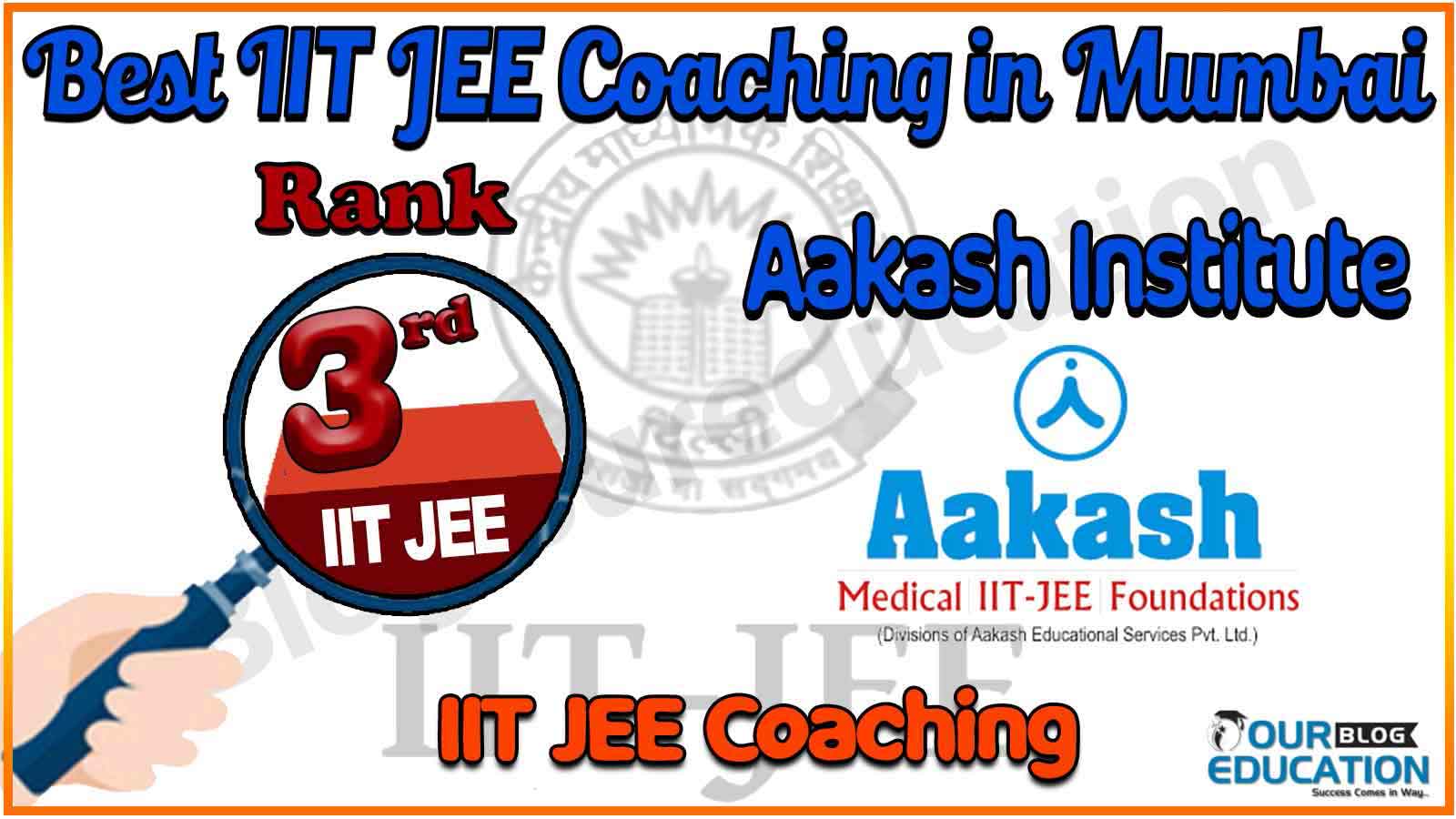 Best IIT JEE Coaching in Mumbai Rank 3