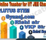 Best Online Faculty for IIT JEE Chemistry