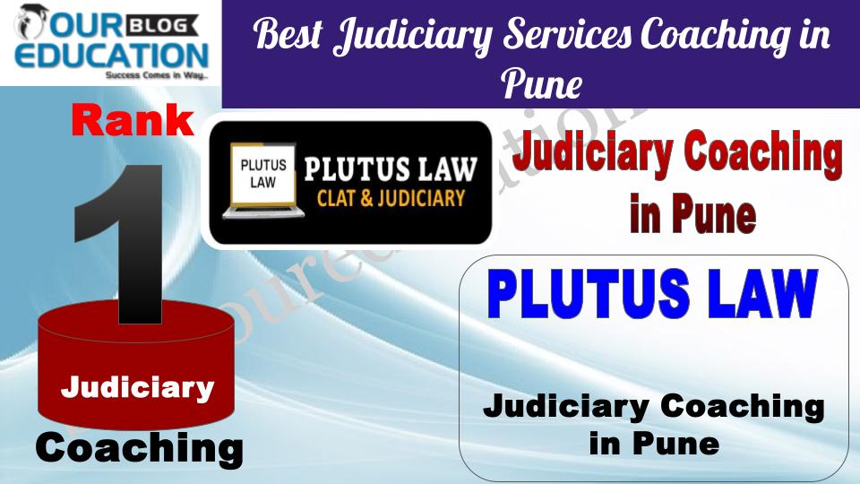 Rank 1 Plutus LAW Best Judiciary Services Coaching in Pune