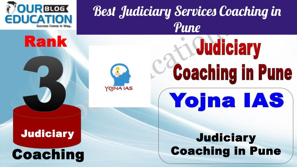 Rank 3 Yojna IAS Best Judiciary Services Coaching in Pune