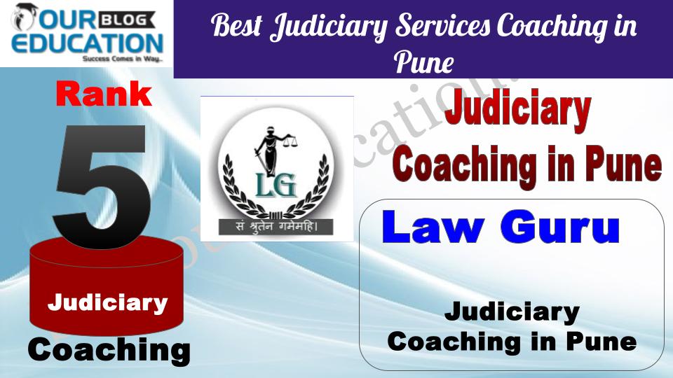 Rank 5 Law Guru Coaching Institute Best Judiciary Services Coaching in Pune