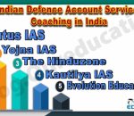 Best Indian Defence Accounts Services IDAS Coaching in India