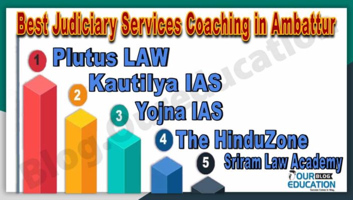 Best Judiciary Services Coaching Institutes in Ambattur