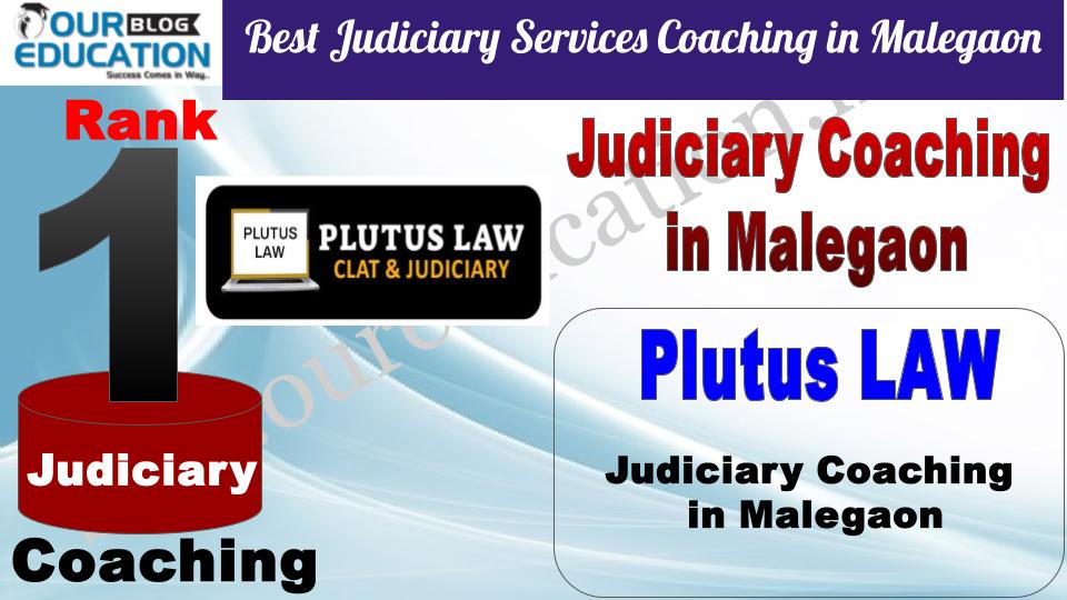 Plutus LAW Best Judiciary Services Coaching in Malegaon