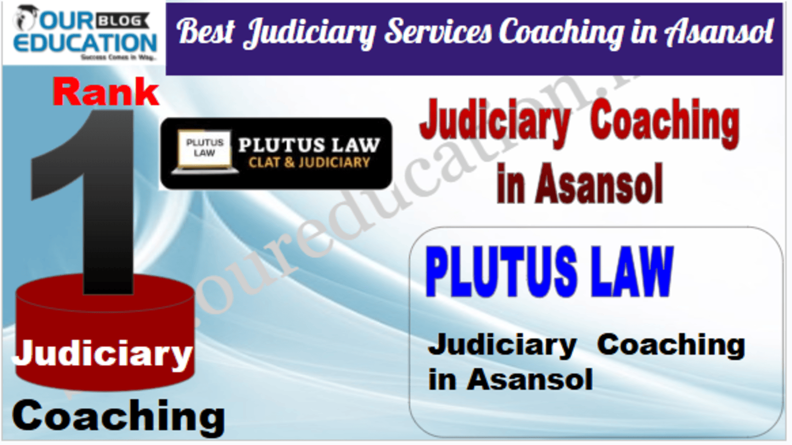 Rank 1. Plutus Law Best Judiciary Services Coaching in Asansol 