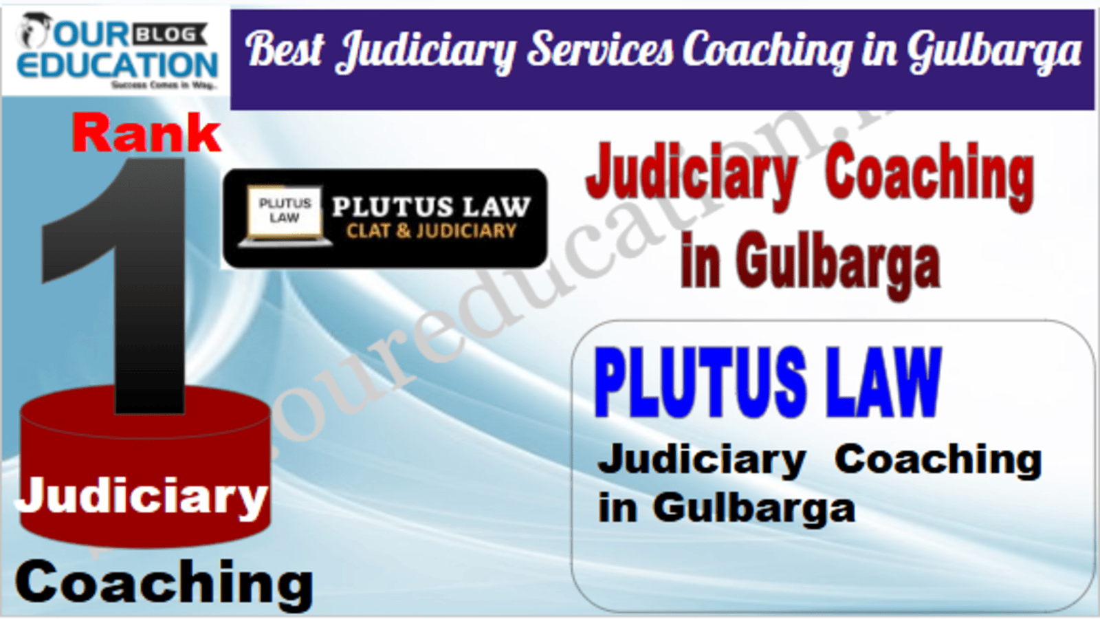 Rank 1. Plutus Law Best Judiciary Services Coaching in Gulbarga