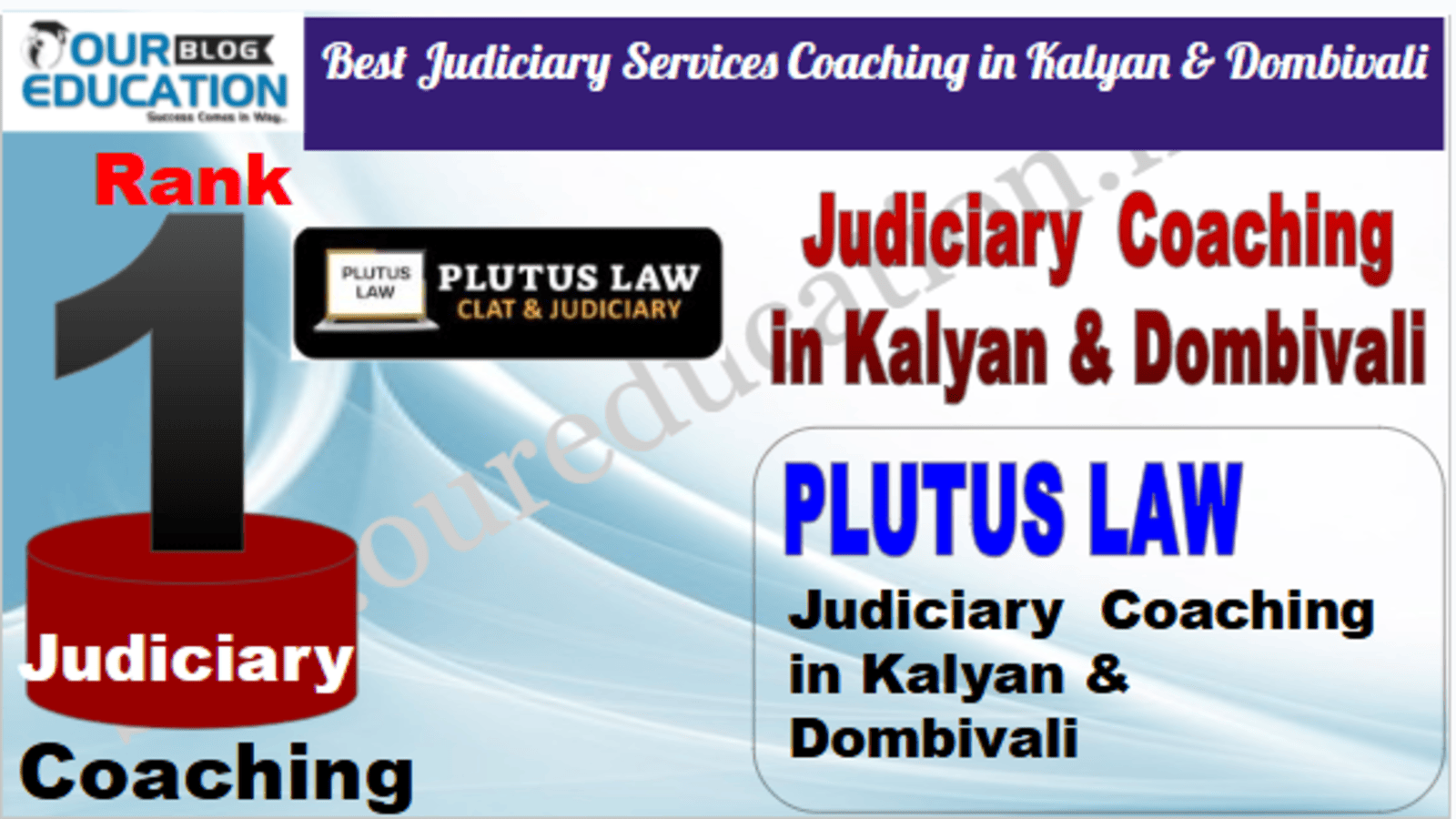 Rank 1. Plutus Law Best Judiciary Services Coaching in Kalyan & Dombivali