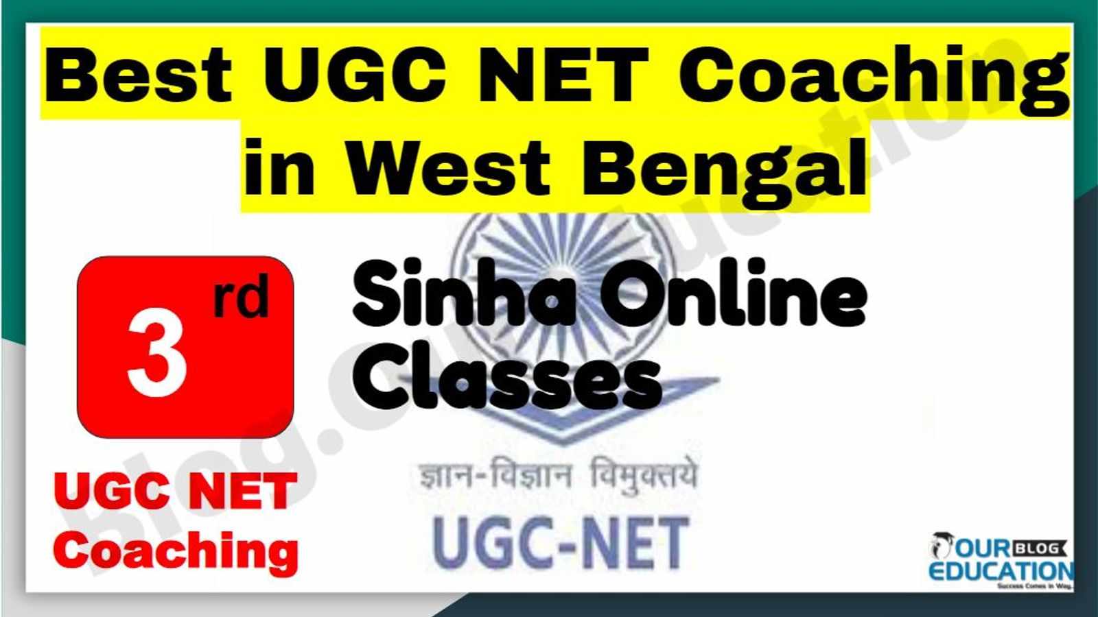 Rank 3 Best UGC NET Coaching in West Bengal