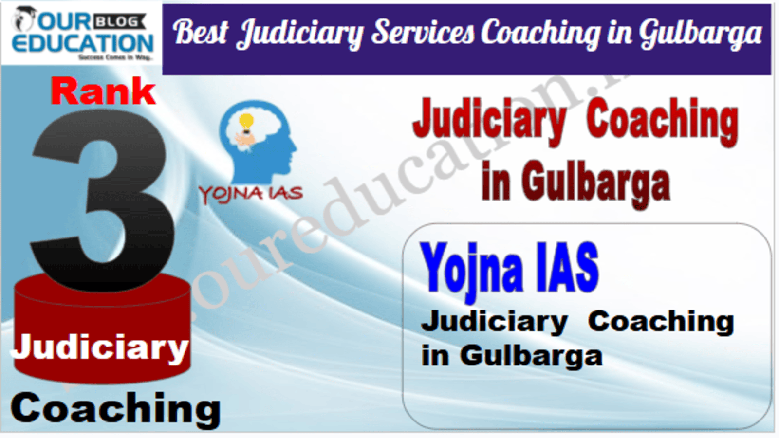 Rank 3. Yojna IAS Best Judiciary Services Coaching in Gulbarga