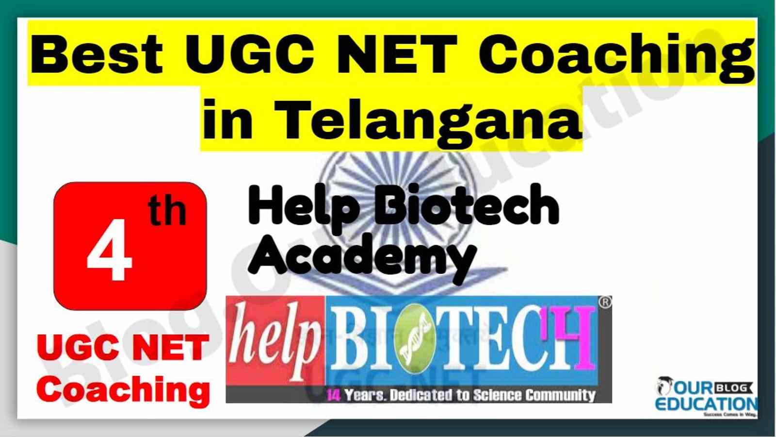 Rank 4 Best UGC NET Coaching in Telangana
