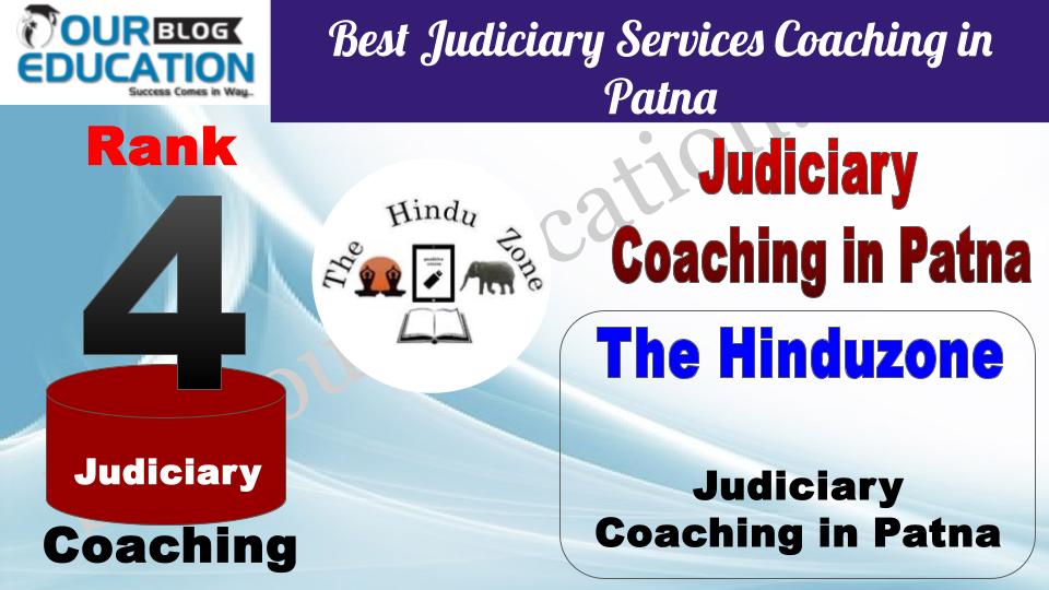 Rank 4 The Hinduzone Best Judiciary Services Coaching in Patna