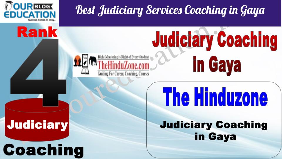 The HinduZone Best Judiciary Services Coaching in Gaya