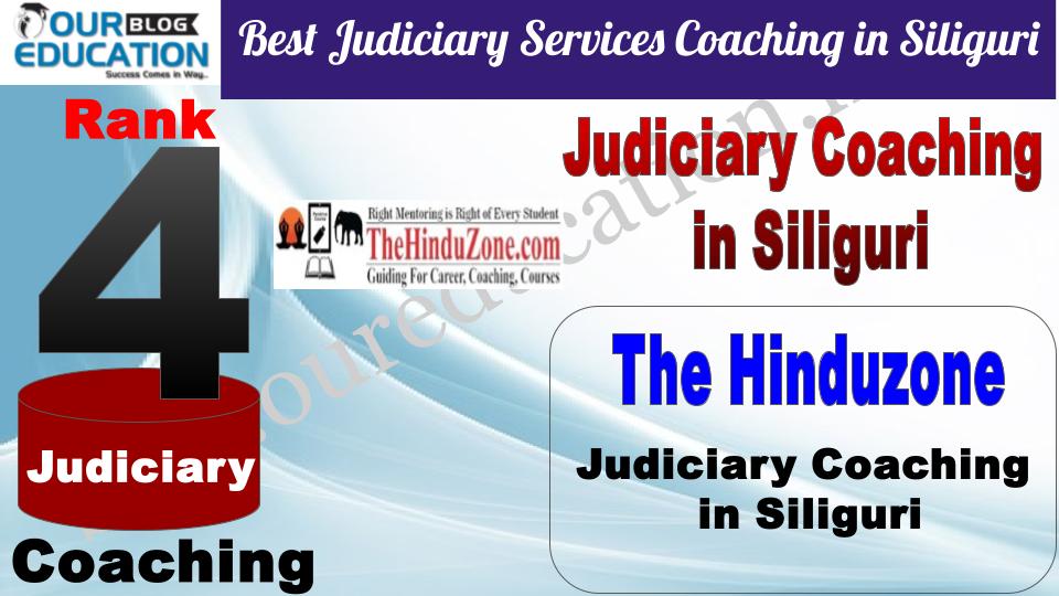 The HinduZone Best Judiciary Services Coaching in Siliguri