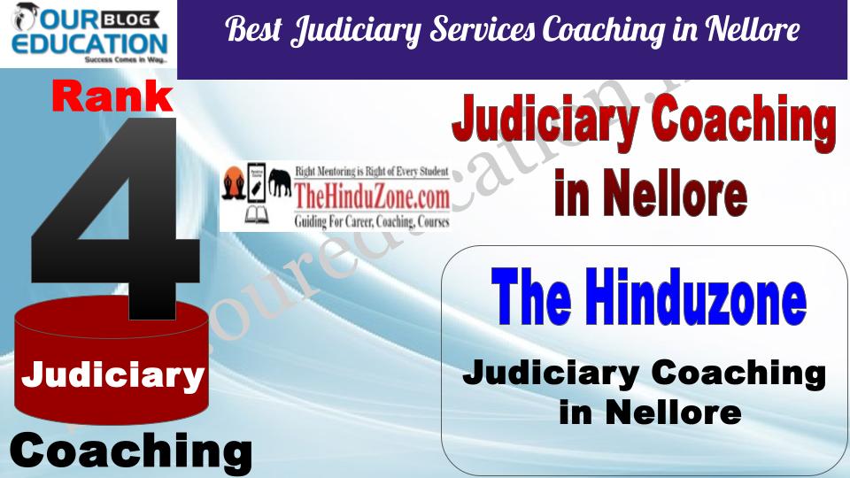 The Hinduzone Best Judiciary Services Coaching in Nellore