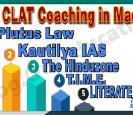 Best 10 CLAT coaching in Madurai