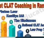 Best CLAT Coaching Institute in Ranchi