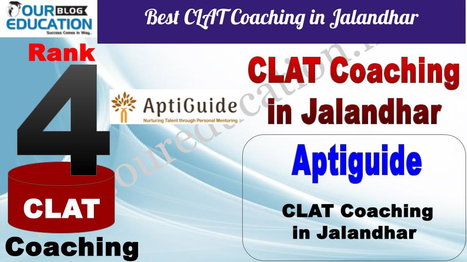 Best CLAT Coaching in Jalandhar Aptiguide