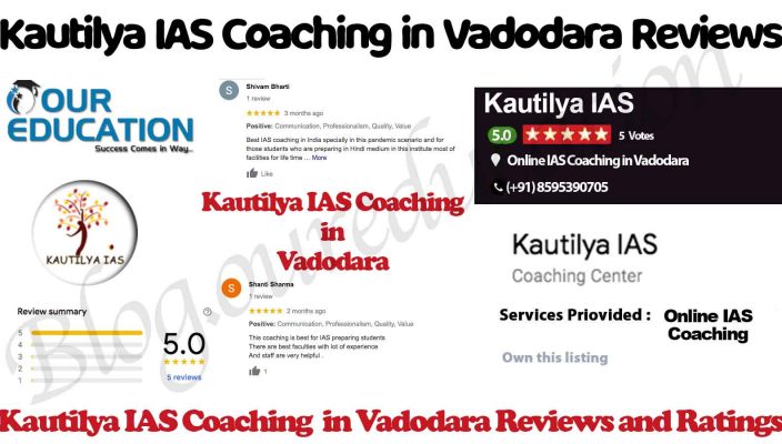 Kautilya IAS Coaching in Vadodara Reviews