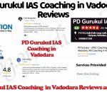 PD Gurukul IAS Coaching in Vadodara Reviews