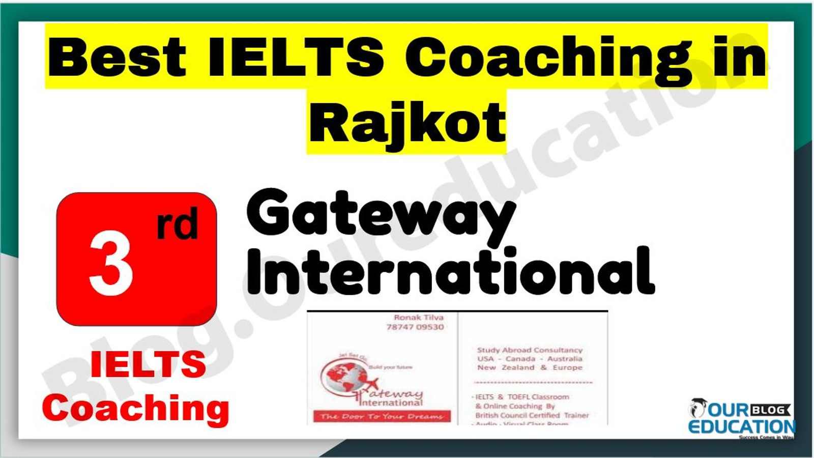 Best IELTS Coaching in Rajkot