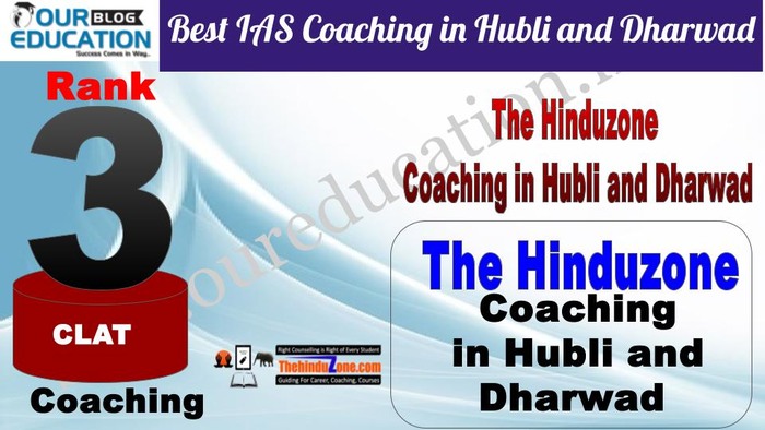 Rank 3. The Hinduzone Top Guidance Platform for CLAT in Hubli and Dharwad