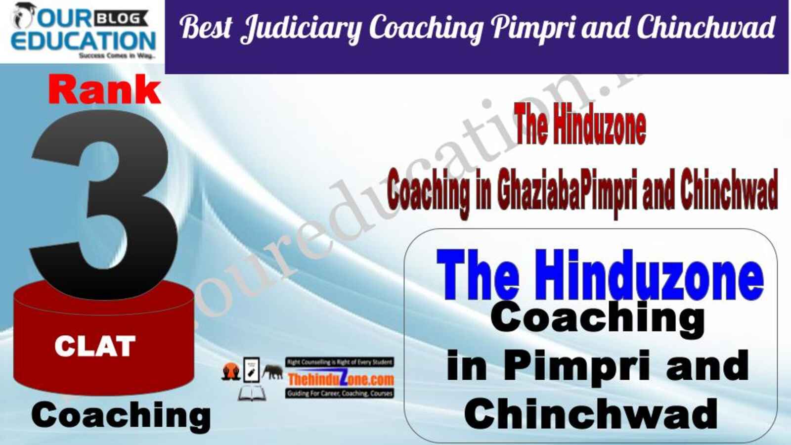 Rank 3. The Hinduzone Top Guidance Platform for CLAT in Pimpri and Chinchwad