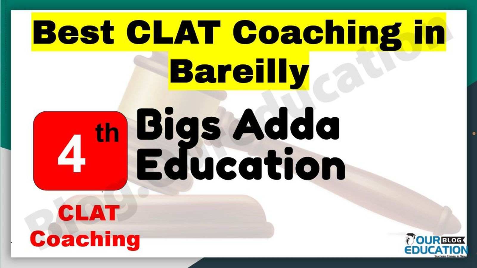 Best CLAT Coaching in Bareilly