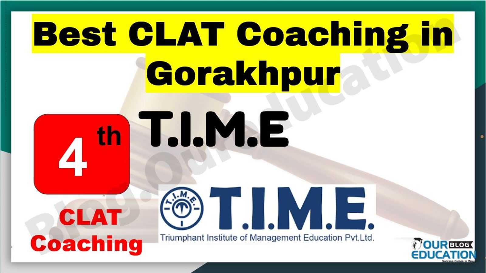 Best CLAT Coaching in Gorakhpur