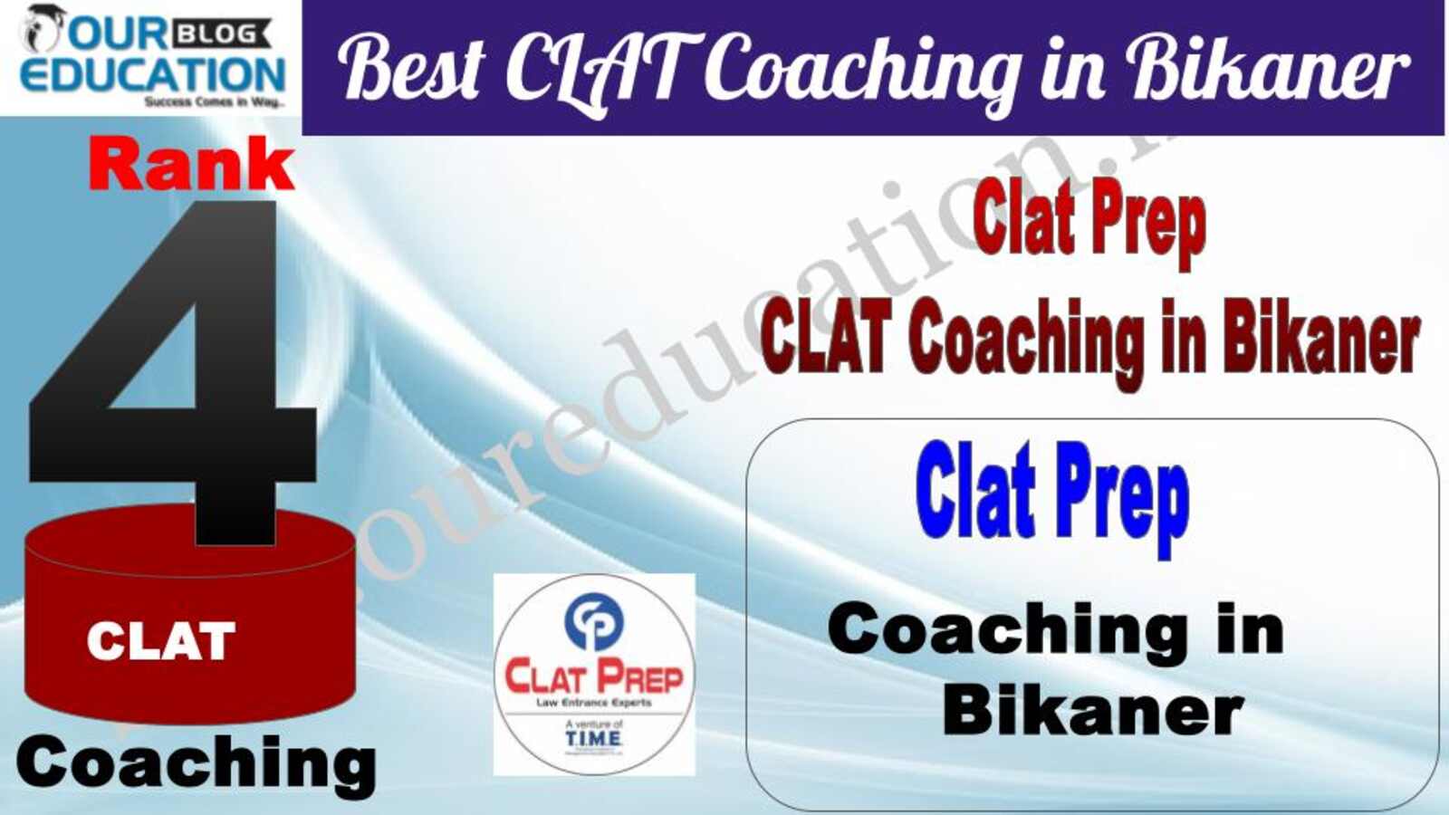 Rank 4.Clat Prep Bikaner  Best CLAT Coaching in Bikaner