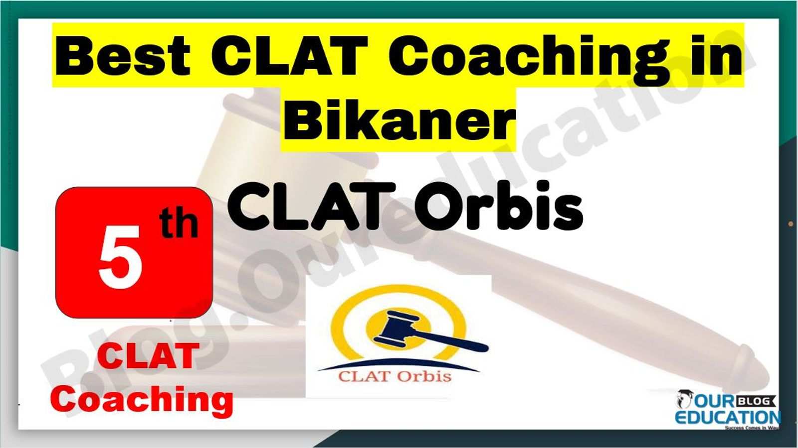 Best CLAT Coaching in Bikaner