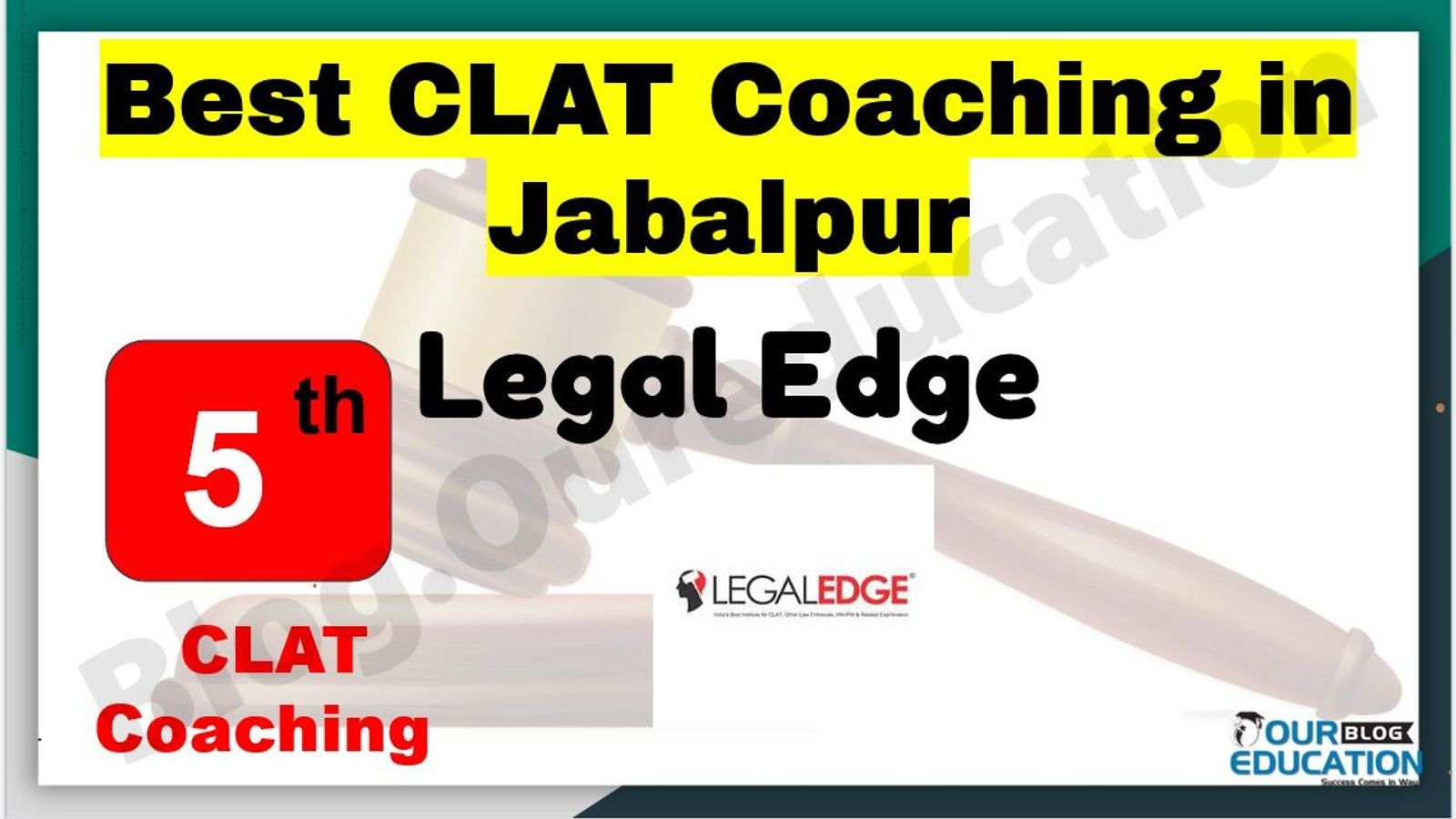Best CLAT Coaching in Jabalpur