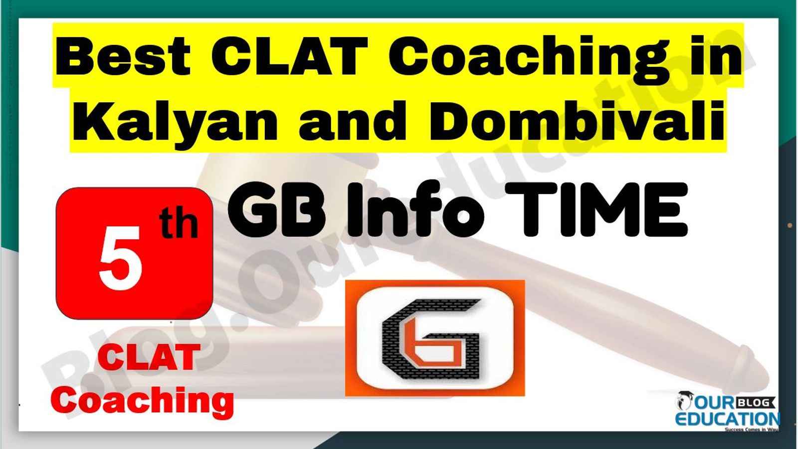Best CLAT Coaching in Kalyan and Dombivali