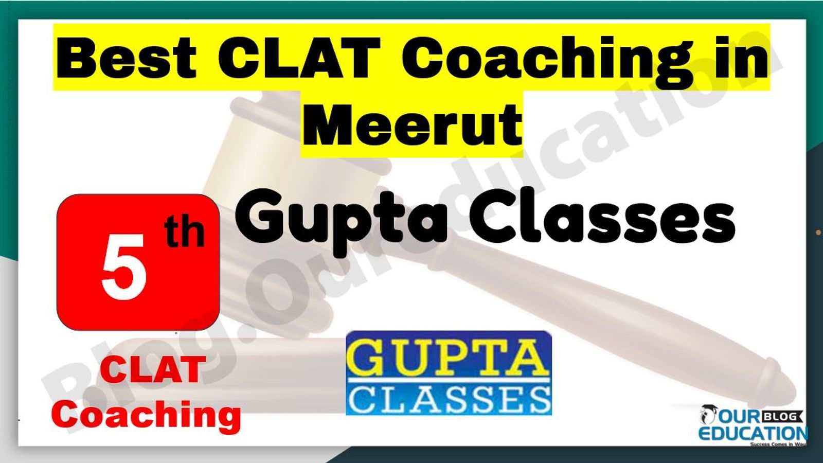 Best CLAT Coaching in Meerut