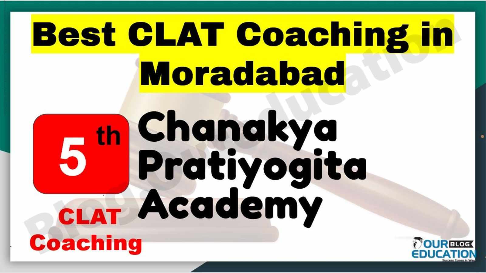 Best CLAT Coaching in Moradabad