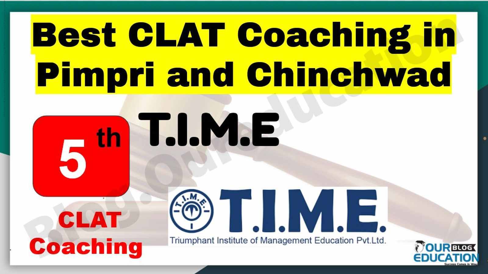 Best CLAT Coaching in Pimpri and Chinchwad
