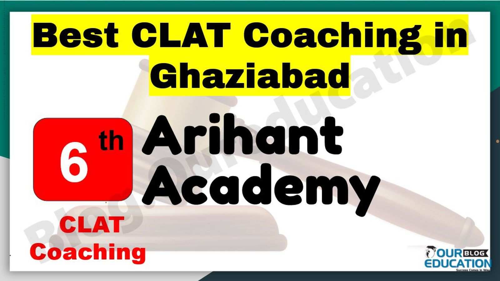 Best CLAT Coaching in Ghaziabad