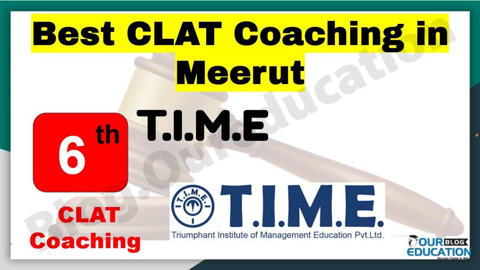 Best CLAT Coaching in Meerut