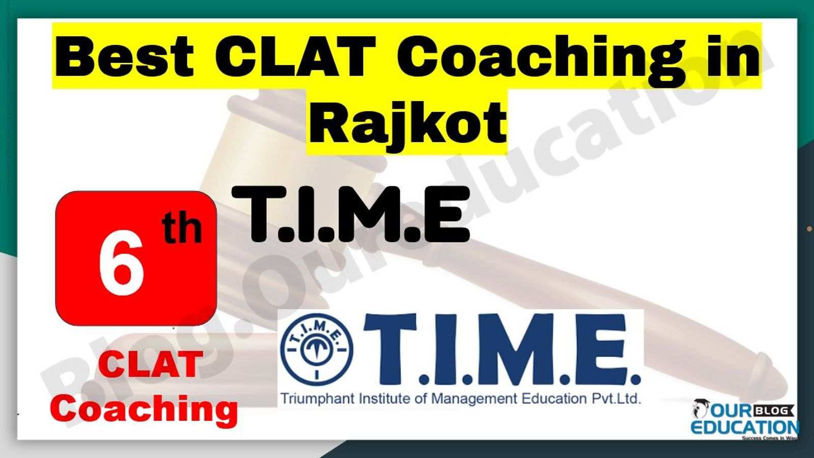 Best CLAT Coaching in Rajkot