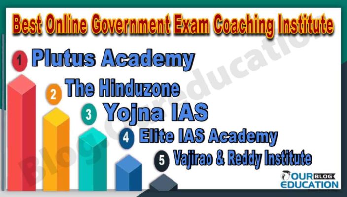 Top Online Government Exam Coaching Institute
